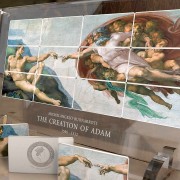 Niue Island CREATION of ADAM SISTINE CHAPEL by MICHELANGELO series GIANTS OF ART 12 Silver Coin Set $60 Special minting 2013 Colored 960 grams / 31 oz